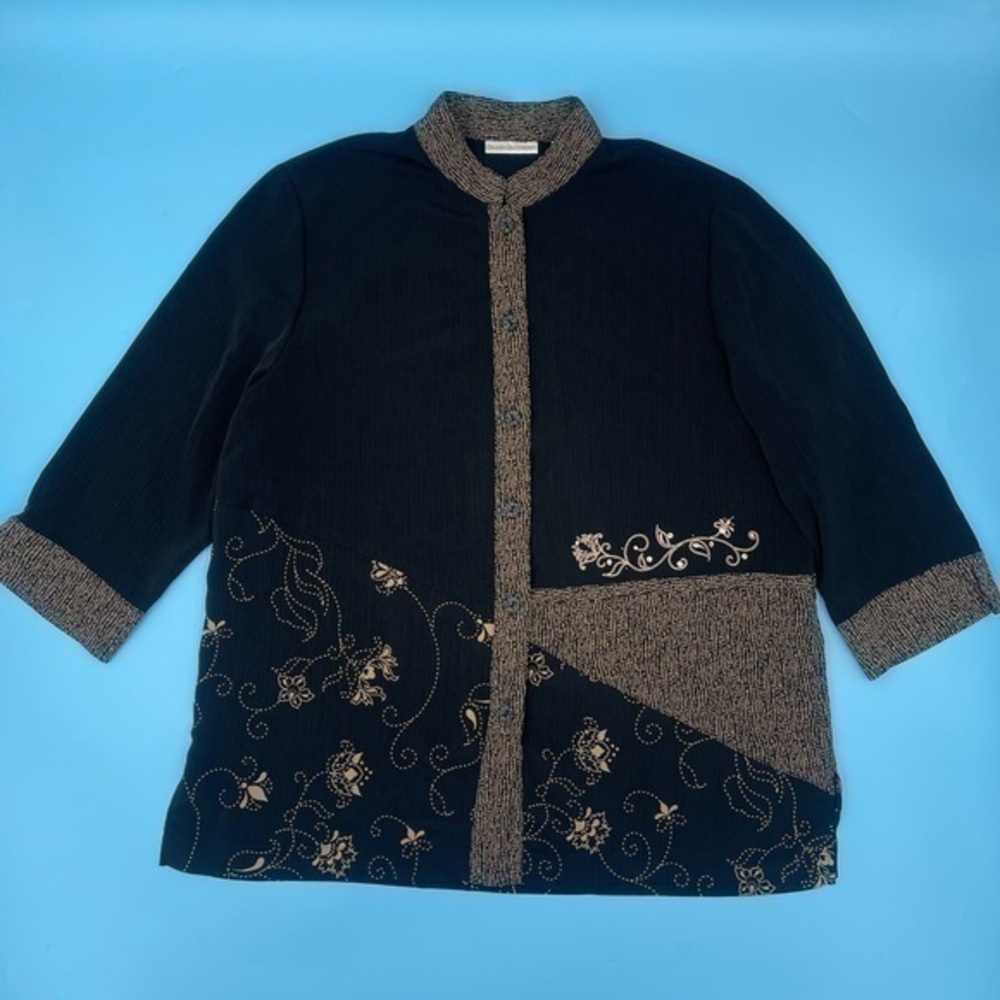 Draper’s & Damon’s Embroidered Button-Down Shirt